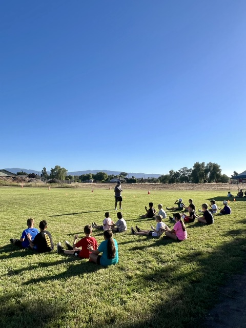 Group sprint training session